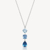 Collana Donna Brosway Dreaming in acciaio con zirconi Azzurri BIG02