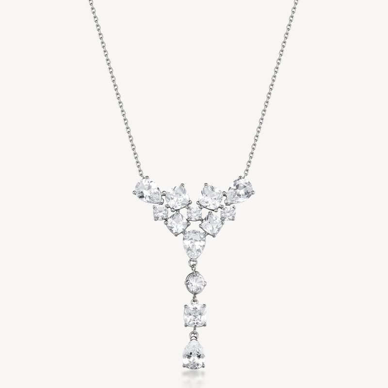 Collana Donna Brosway Dreaming BIG04 Acciaio e Zirconi Bianchi Collana Donna Brosway Dreaming BIG04 Acciaio e Zirconi Bianchi