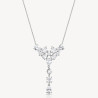 Collana Donna Brosway Dreaming BIG04 Acciaio e Zirconi Bianchi