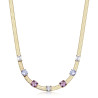 Collana Donna Snake Brosway Dreaming BIG06 Acciaio Oro con Zirconi