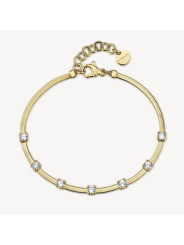 Acquista Bracciale Donna Snake Brosway Dreaming BIG15 Acciaio Oro