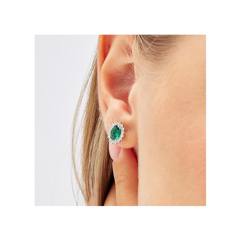 Orecchini Donna Brosway FANCY FLG14 – Argento & Life Green | Eleganza Naturale