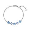 Bracciale Donna Brosway BIG12 – Acciaio & Zirconi Azzurri | Eleganza Moderna