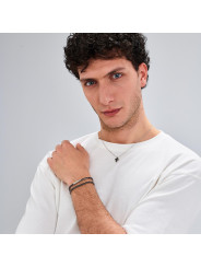 Collana Uomo Brosway BVD02 – Acciaio & Croce Pendente | Stile Avantgarde