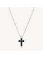 Collana Uomo Brosway BVD02 – Acciaio & Croce Pendente | Stile Avantgarde