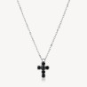 Collana Uomo Brosway BVD02 – Acciaio & Croce Pendente | Stile Avantgarde