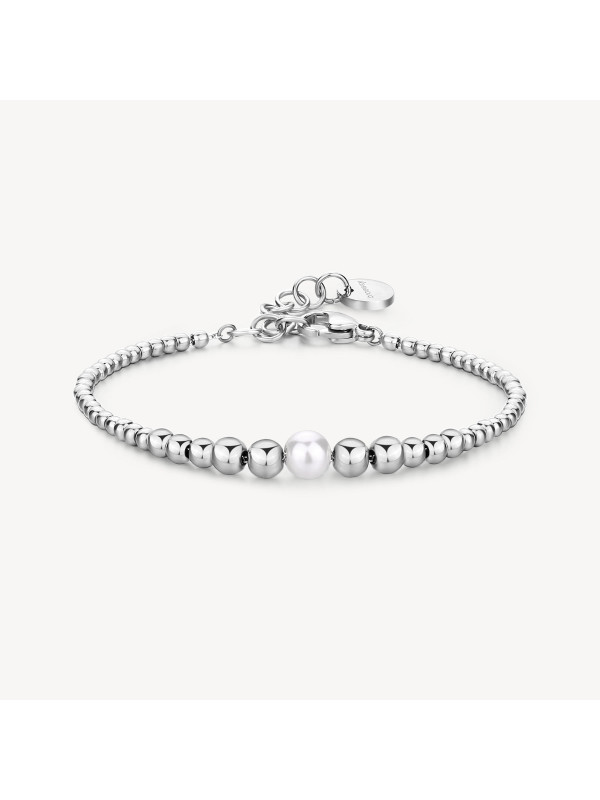 Bracciale Donna Brosway in Acciaio e Perle Perfect BPC13