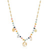 Collana Donna Brosway in Acciaio e Cristalli con Simbolo Mondo Chakra BHKN083