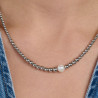 Collana Donna Brosway in Acciaio e Perle Perfect BPC03