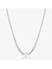 Collana Donna Brosway in Acciaio e Perle Perfect BPC03