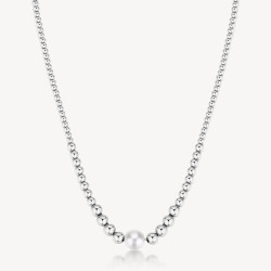 Collana Donna Brosway BPC03 – Acciaio & Perle | Eleganza Perfect