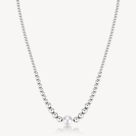 Collana Donna Brosway in Acciaio e Perle Perfect BPC03