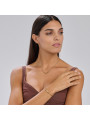 Bracciale Donna Brosway in Acciaio Oro e Perle Perfect BPC14