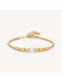 Bracciale Donna Brosway in Acciaio Oro e Perle Perfect BPC14