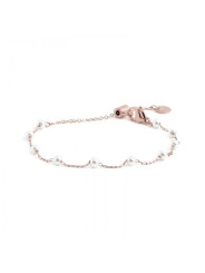 Bracciale Donna Marlù 2BR0071R-W in Acciaio 316L Colore Oro Rosa con Perle