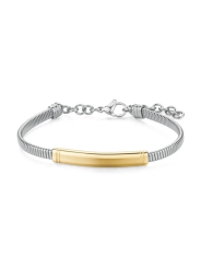 Bracciale Uomo Brosway Riptide BTD055 in Acciaio Silver e Oro