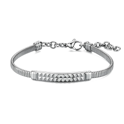 Bracciale Uomo Brosway Riptide BTD056 in Acciaio Silver
