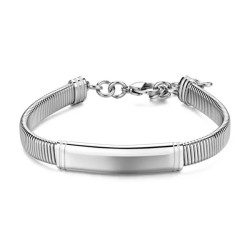 Bracciale Uomo Brosway Riptide BTD057 in Acciaio Silver – Eleganza Moderna