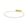 Bracciale Donna Marlù 2BR0086G-W in Acciaio 316L Colore Oro con Perle