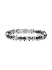 Bracciale Uomo Brosway BBC31 in Acciaio Silver – Catena Backliner Stile Moderno