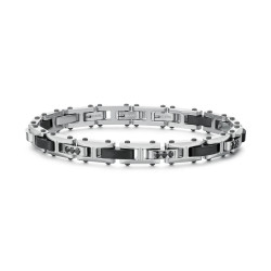 Bracciale Uomo Brosway BBC31 in Acciaio Silver – Catena Backliner Stile Moderno