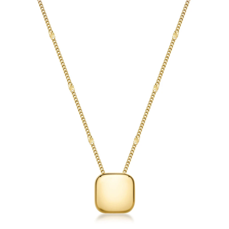Collana Donna Brosway Muse BUE02 in Acciaio Oro – Stile Elegante e Raffinato