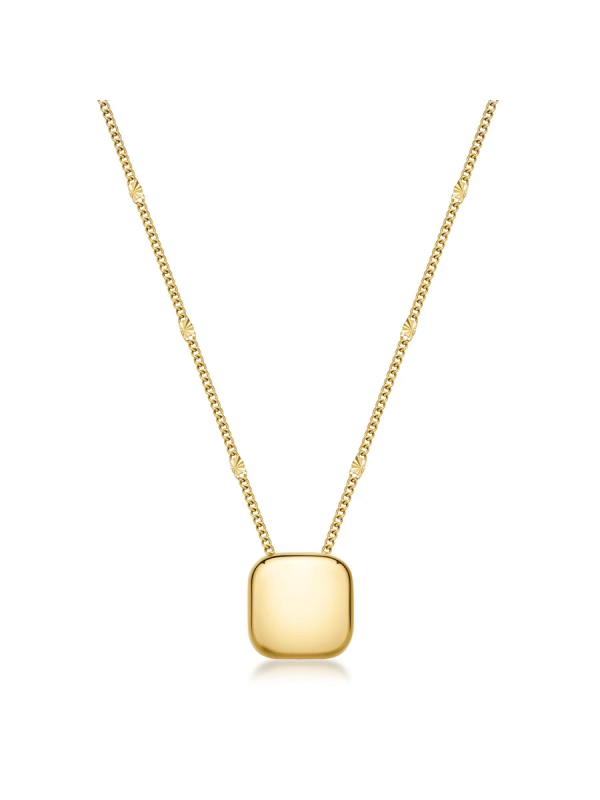 Collana Donna Brosway Muse BUE02 in Acciaio Oro – Stile Elegante e Raffinato