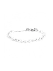 Bracciale Donna Marlù 2BR0090-W in Acciaio 316L Colore Argento con Perle