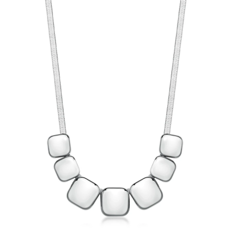 Collana Donna Brosway Muse BUE03 in Acciaio Silver – Eleganza Contemporanea