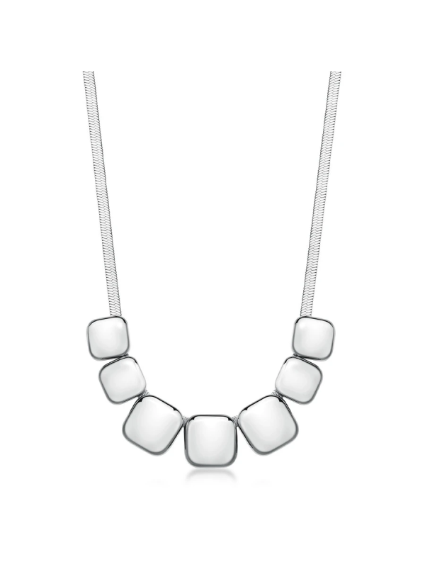 Collana Donna Brosway Muse BUE03 in Acciaio Silver – Eleganza Contemporanea