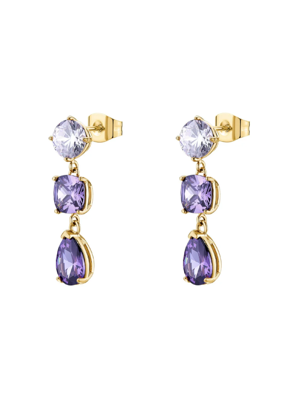 Orecchini Donna Brosway a Lobo Muse BUE21 Acciaio Oro