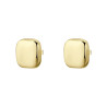 Orecchini Donna Brosway Muse BUE22 – A Bottone in Acciaio Oro