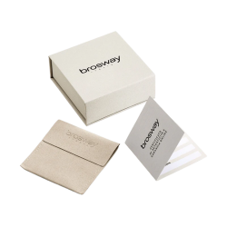 Orecchini Donna Brosway BIG23 – Pendenti in Acciaio Oro con Zirconi Viola