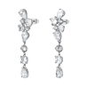Orecchini Donna Brosway BIG24 – Pendenti in Acciaio Silver con Zirconi