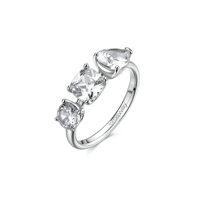 Anello Donna Brosway Dreaming BIG31B Acciaio Silver M14 Anello Donna Brosway Dreaming BIG31B Acciaio Silver M14