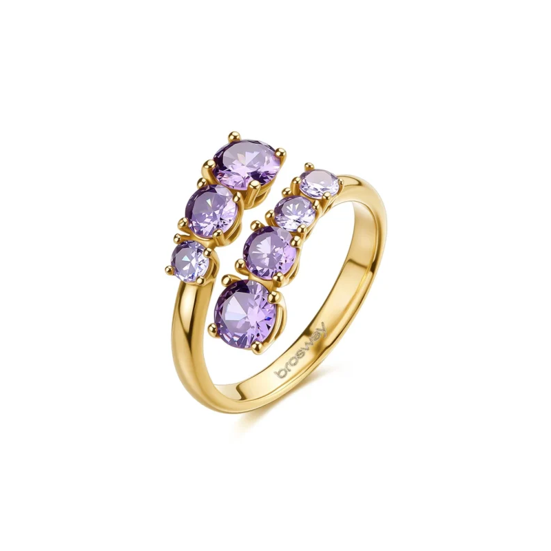 Anello Donna Brosway Dreaming BIG36B Acciaio Oro M16 Anello Donna Brosway Dreaming BIG36B Acciaio Oro M16