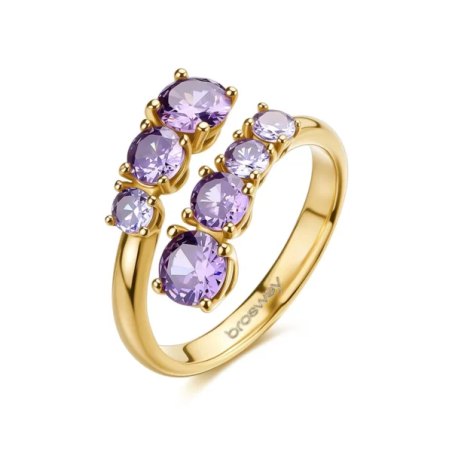 Anello Donna Brosway Dreaming BIG36B Acciaio Oro M16