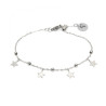 Bracciale Donna Marlù Time To 18BR126 in Acciaio 316L Colore Argento con Stelle