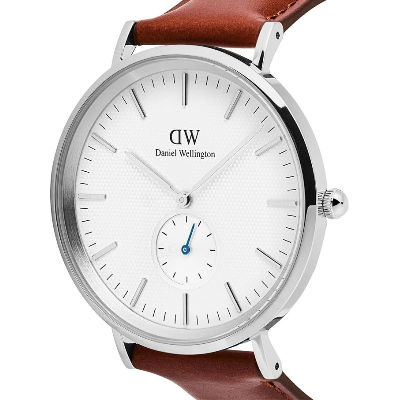 Orologio Uomo Daniel Wellington DW00100867 Pelle Marrone