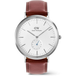 Orologio Uomo Daniel Wellington Multi-eye DW00100867 Cinturino Pelle Marrone