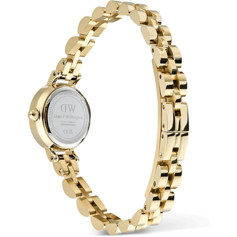 Orologio Donna Daniel Wellington DW00100855 mini arch Quarzo Acciaio Oro