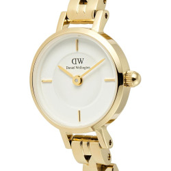 Orologio Donna Daniel Wellington DW00100855 mini arch Quarzo Acciaio Oro