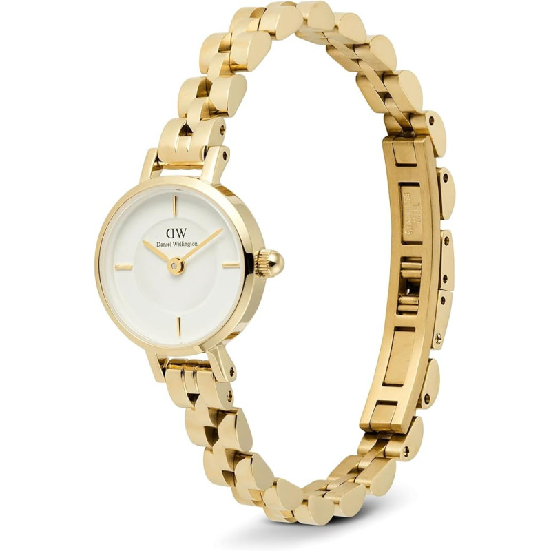 Orologio Donna Daniel Wellington DW00100855 mini arch Quarzo Acciaio Oro