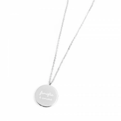 Collana Donna Marlù Nel Mio Cuore 15CN025 Albero della Vita Famiglia è Amore