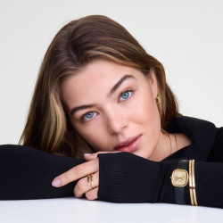 Orologio Donna Daniel Wellington DW00100878 Margot Sheffield Pelle Nero