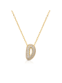 Collana Donna Ops Bubble Lettera D OPSCL-1022