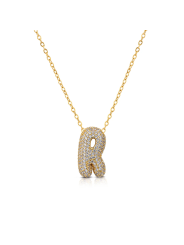 Collana Donna Ops Bubble Lettera R OPSCL-1032