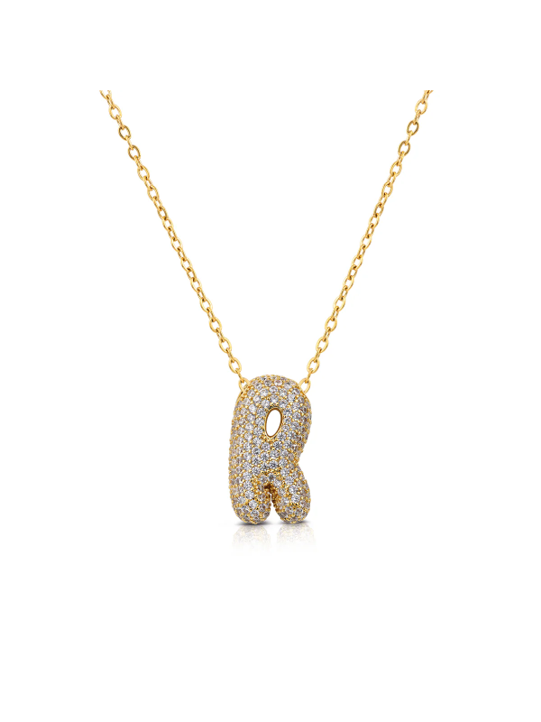 Collana Donna Ops Bubble Lettera R OPSCL-1032