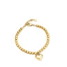 Bracciale Donna con cuore Ops Chunky Love OPSOR-851 Acciaio Oro