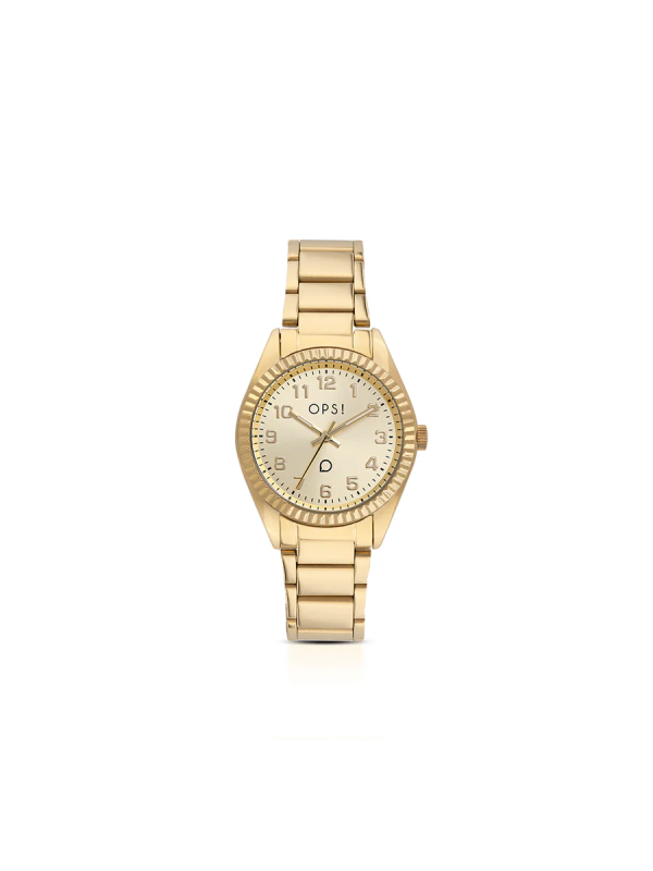 Orologio Donna Opsobject Sport OPSPW-1084 in Acciaio Oro 31mm
